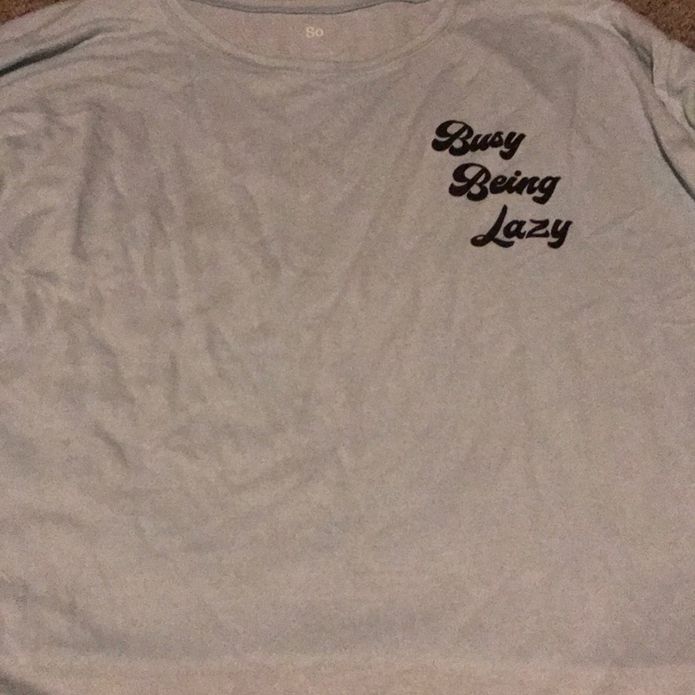 Busy being lazy long sleeve shirt